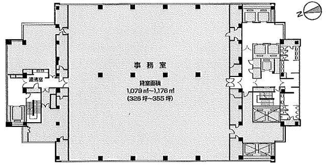 三田NNビルB1F 間取り図