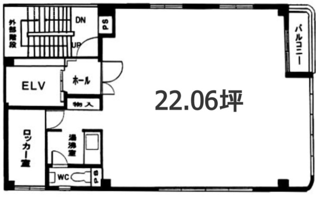 波崎ビル3F 間取り図