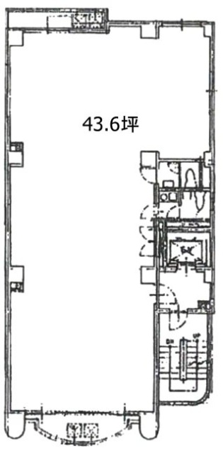 第1小田ビル4F 間取り図