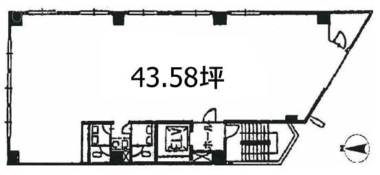 和光ビル8F 間取り図