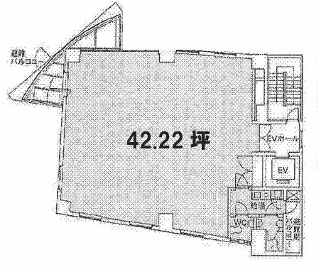 Kビル8F 間取り図