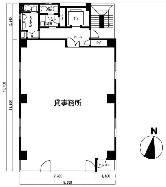 INSビル3F 間取り図