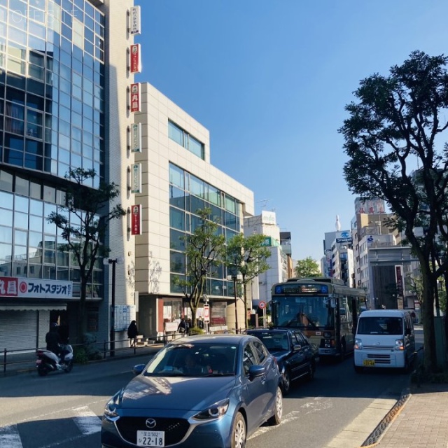 大樹生命町田ビル ビル前面道路