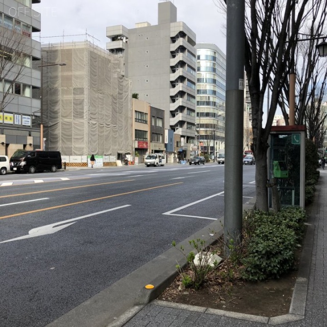 セブンスターマンション日本橋浜町 ビル前面道路