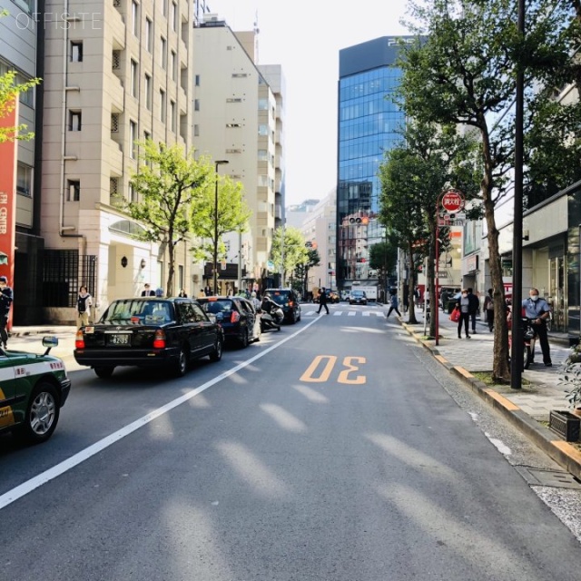 麹町パレス ビル前面道路