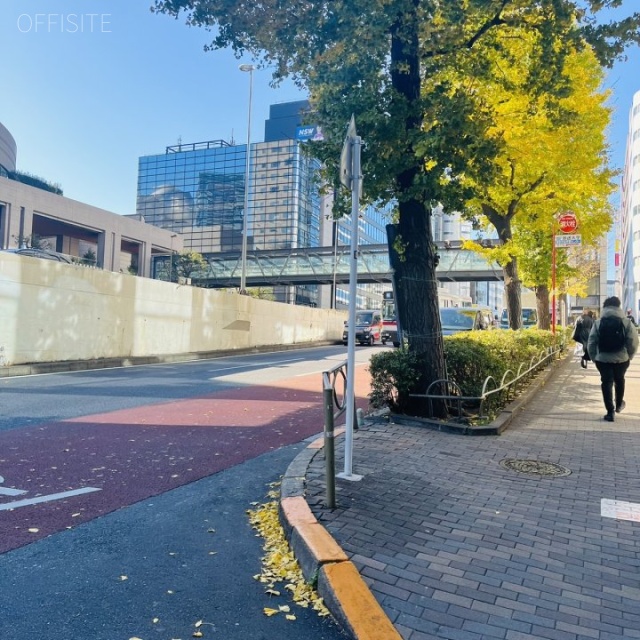 渋谷プレイス 前面道路