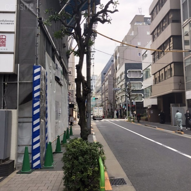 一ノ瀬ビル ビル前面道路