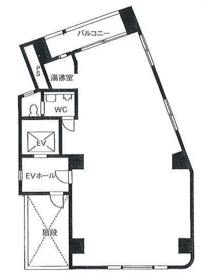 桜井ビル4F 間取り図