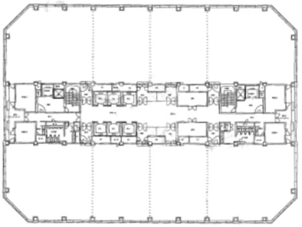 幕張テクノガーデン D棟1F 間取り図