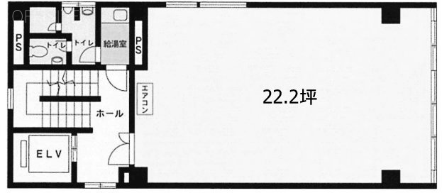 一松ビル2F 間取り図