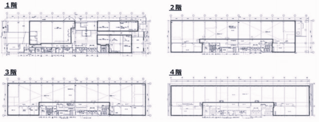 町田STビル分割 子 間取り図