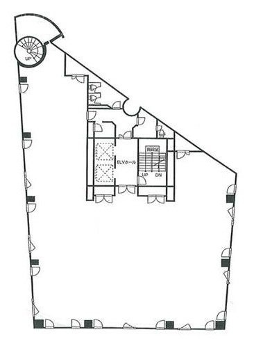 虎ノ門ピアザ7F 間取り図
