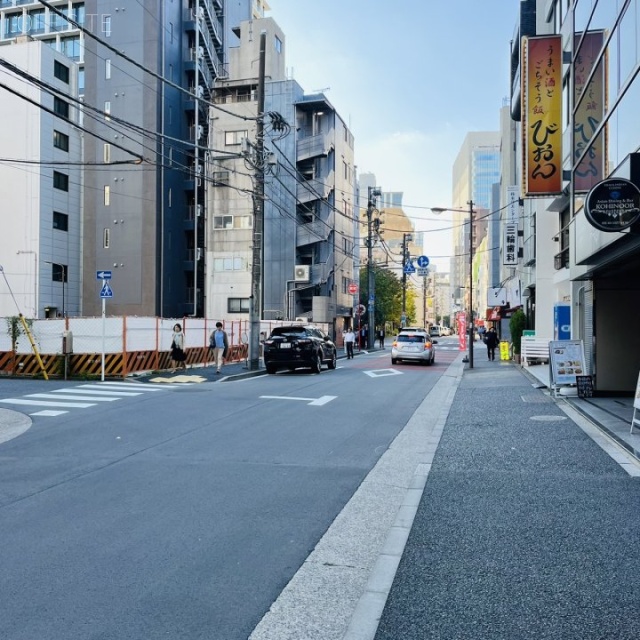 LANDPOOL KANDA TERRACE 前面道路