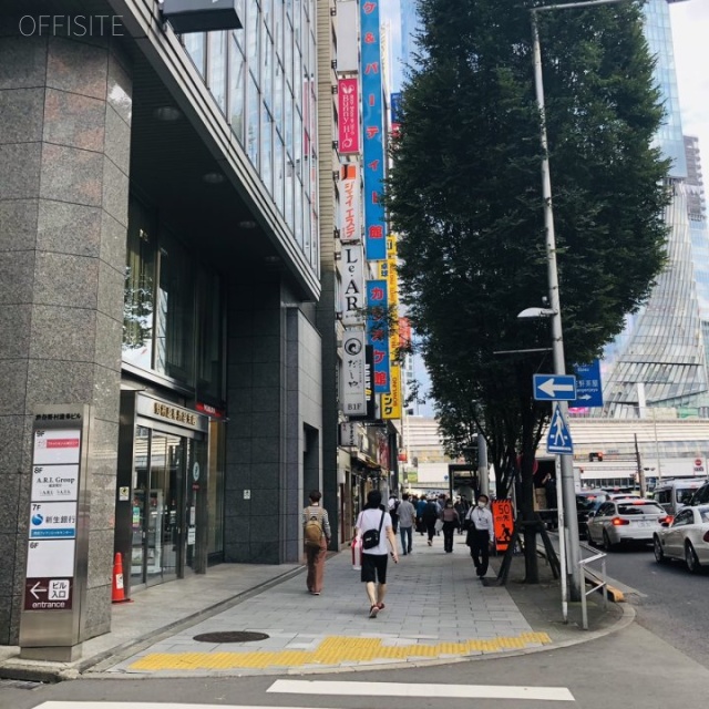 渋谷野村證券ビル 前面道路