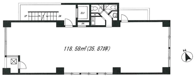 KOTOHIRAビル5F 間取り図