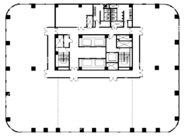 コアシティ立川12F 間取り図