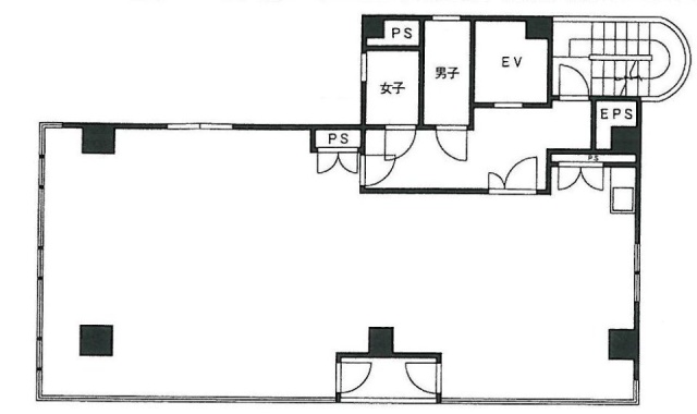杉木立ビル6F 間取り図