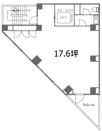 VISTA浜松町4F 間取り図