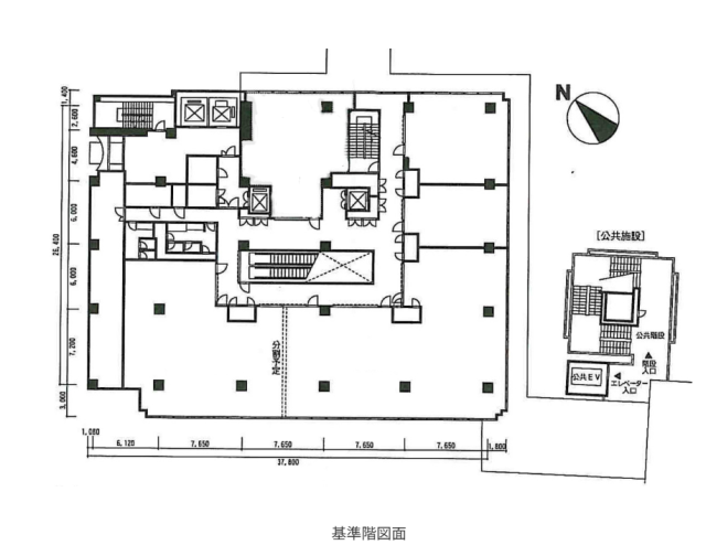 日暮里ステーションポートタワー2F 間取り図