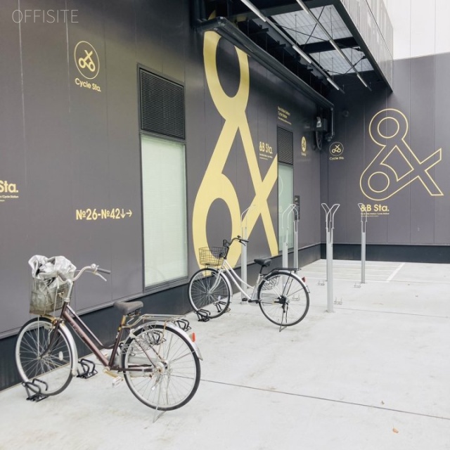 晴海センタービル 駐輪スペース