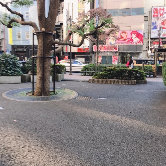 池袋青柳ビル ビル前面道路