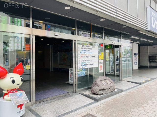 朝風二号館ビル オフィスビル出入口