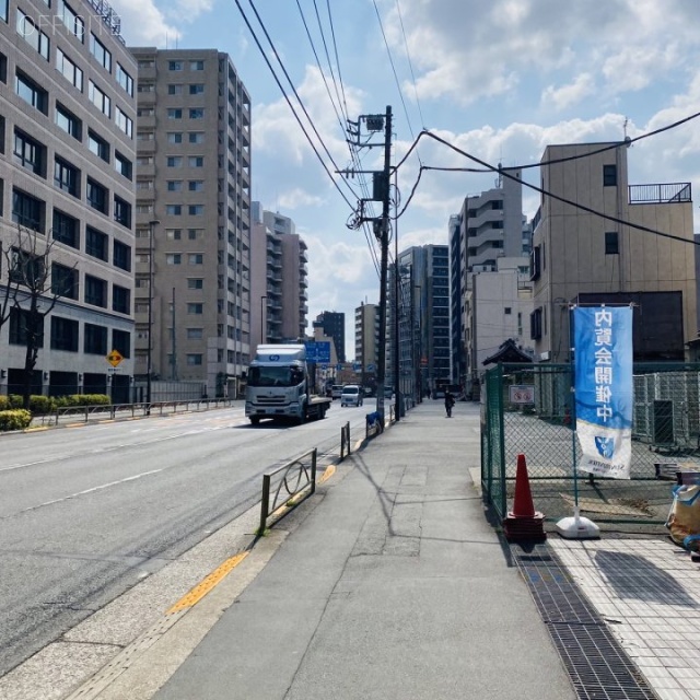 (仮)The Fellow Bunkyo ビル前面道路