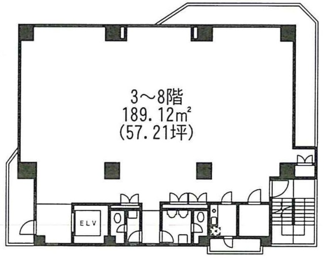 CATビル7F 間取り図