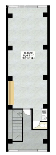 松崎ビル4F 間取り図