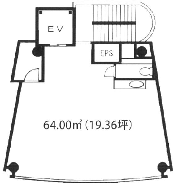 PRIXビル3F 間取り図