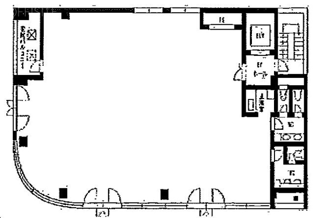 ル・グラシエルBLDG.14F 間取り図