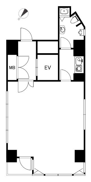 MSB Kamiyacho(旧 虎ノ門RICHビル)2F 間取り図