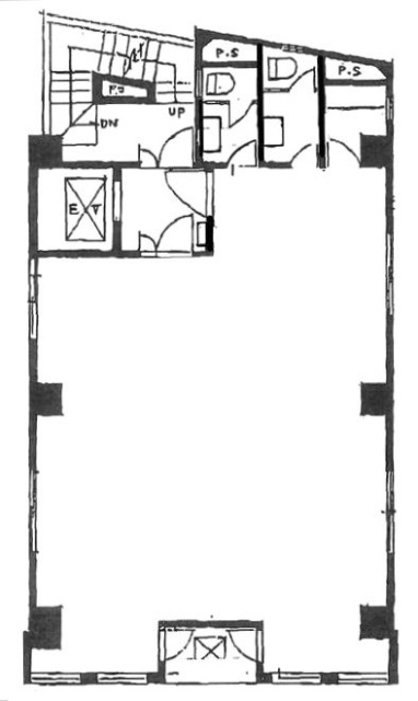 正栄ビル1F 間取り図