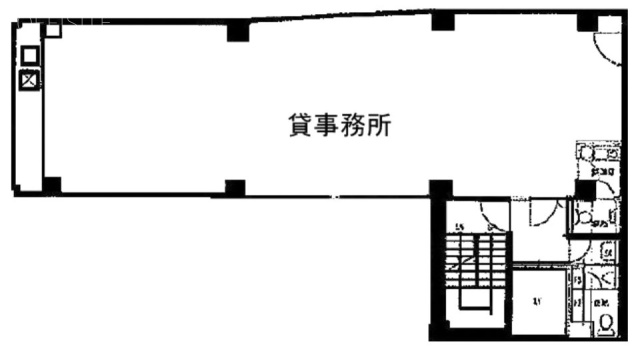 Y’sビル9F 間取り図