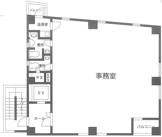 池田ビル5F 間取り図