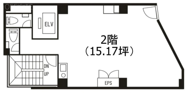 山手ビル5号館2F 間取り図