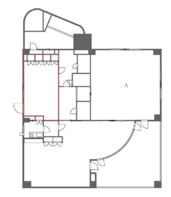 スハラ六本木403 間取り図