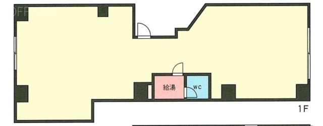 EARTH SHIBAビル1F 間取り図