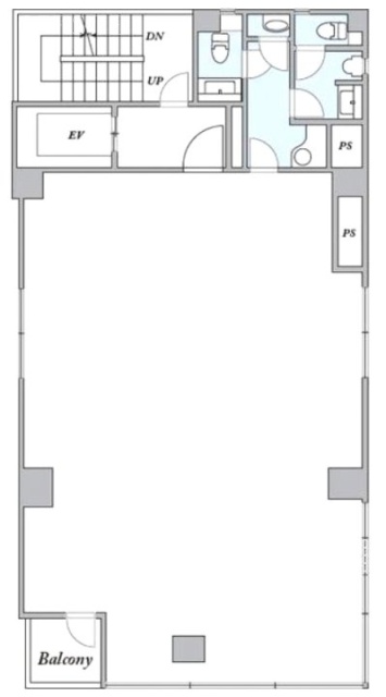イトーピア日本橋小舟町ビル5F 間取り図