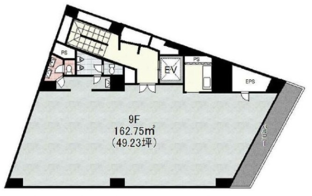 第3都ビル9F 間取り図
