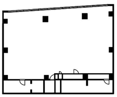 銀松ビル4F 間取り図