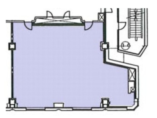 帝国ホテル本館6F 間取り図