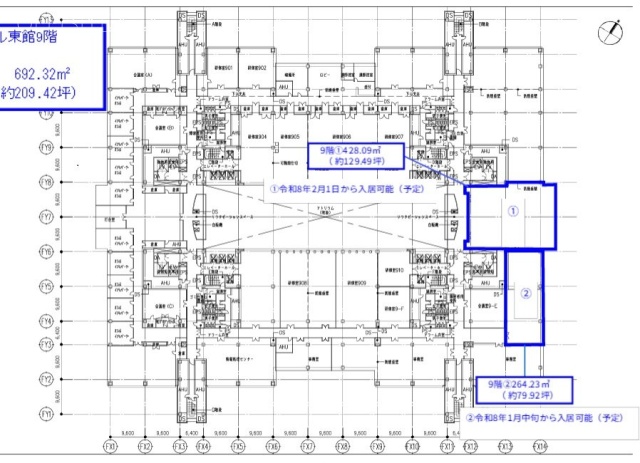東京ファッションタウン(TFTビル東館)1 間取り図