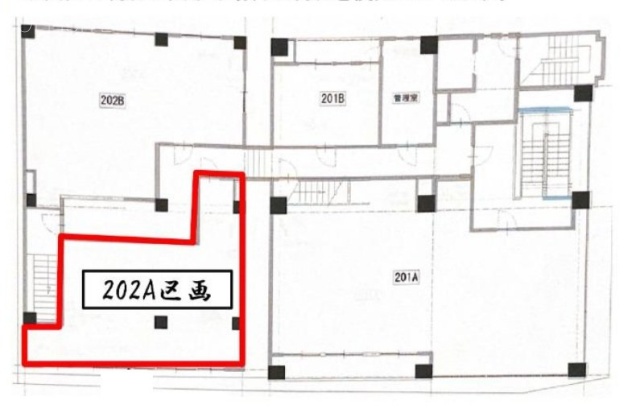 MS bldg.202A 間取り図