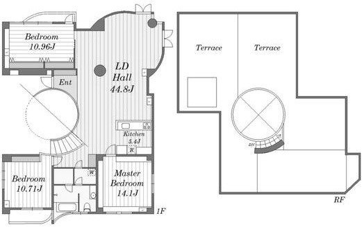 グリーンテラス元代々木ビル401 間取り図