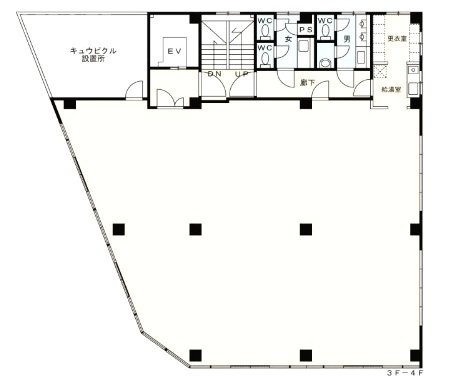 第2KIビル3F 間取り図