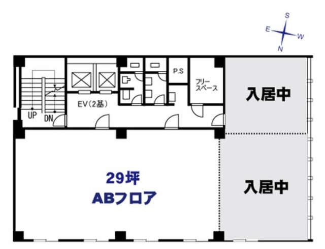 白王ビルAB 間取り図