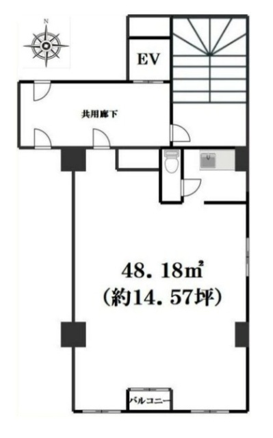 GSハイム御茶ノ水203 間取り図