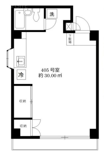 協和ビル405 間取り図