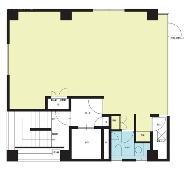 クレッセント虎ノ門5F 間取り図